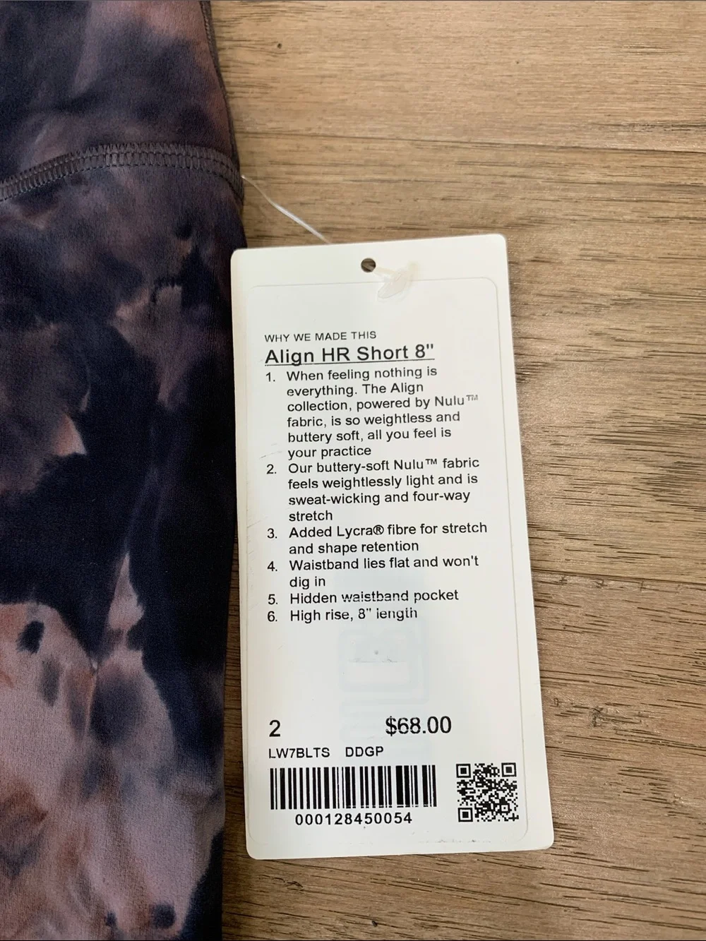 NWT Lululemon Align Short 8